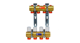 Коллекторный узел сборный Giacomini 1"x3/4"E/7 (R553EY007)