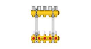 Коллекторный узел комплект Giacomini для R557R-1 1"X18 / 5 (R553KY065)